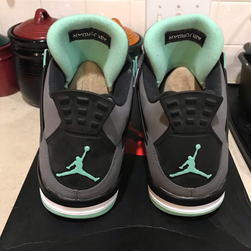 Retro Jordan 4 Glo sz 12/5 - Picture 8 of 10